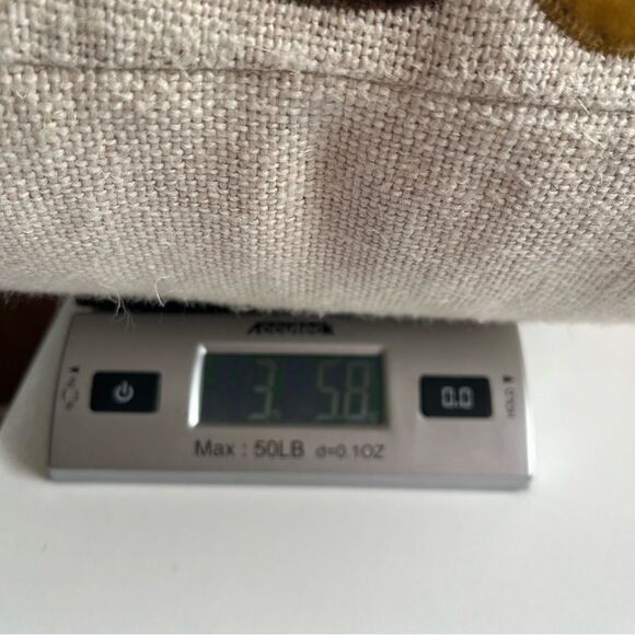 Adam & Viktoria Luxury Linen & Velvet Retro Pillows (2) Org/Brn/Gld EUC Decor - Picture 14 of 14